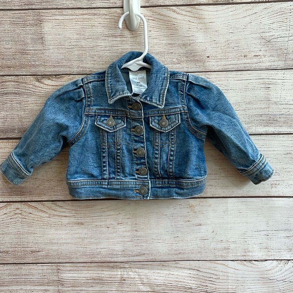 OKIE DOKIE JEAN JACKET SIZE 3 MONTHS
